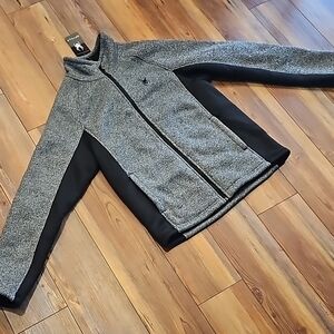 🆕 Spyder Gray and Black mens Jacket